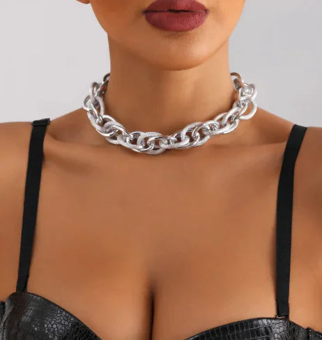 Colorful Stitching Necklace